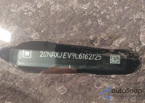 2020 Chevrolet Equinox Fwd 2Fl из США, поврежденный, VIN 2GNAXJEV9L6162125